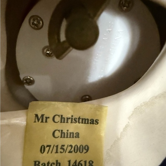 Mr Christmas Vintage Santa Claus Trinket Box - Picture 5 of 7